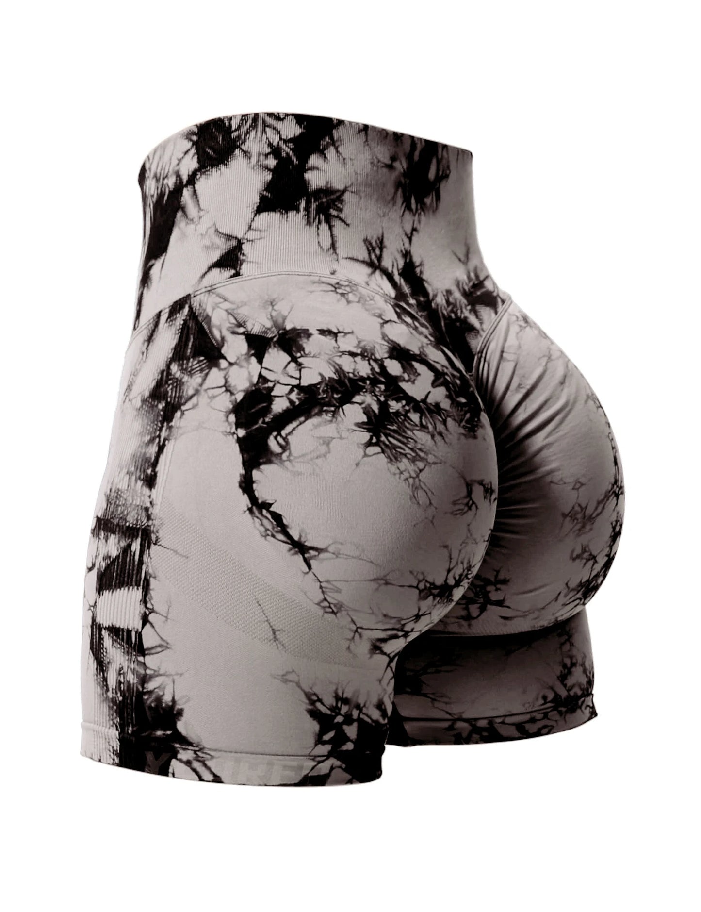 2024 Summer New 12 Color Sexy Tie Dye Shorts Woman Fitness Seamless Butt Lifting Shorts One Pieces Activewear Running Outdoors