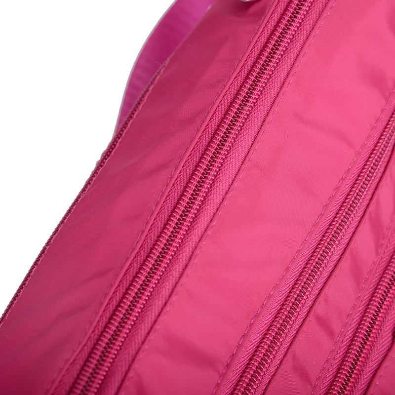 Yogodlns Oxford Waterproof Shoulder Bag Women Casual Crossbody Bag Multifunction Shopping Handbag Large Capacity Messenger Bag