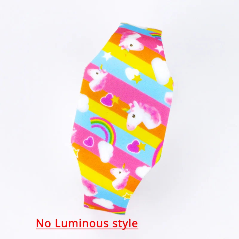 New Luminous Unicorn Child Watches For Girl Ocean World LED Watch Kids Student Electronic Watch Clock Reloj Infantil