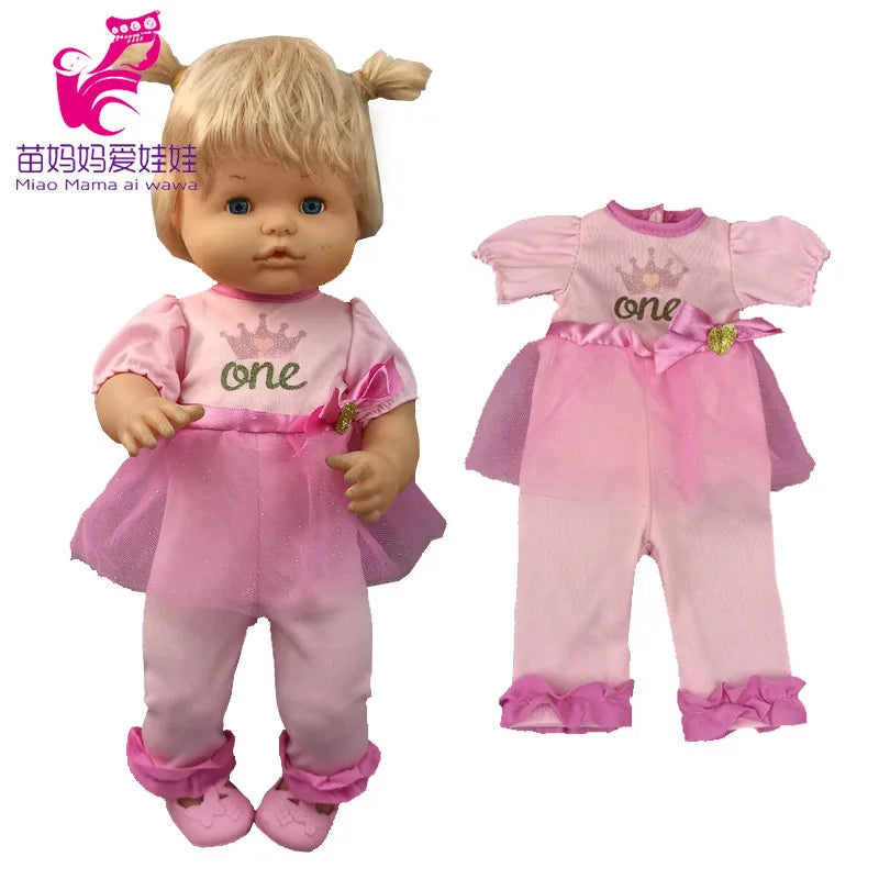 38 Cm Baby Doll Clothes for Nenuco Ropa Y Su Hermanita Dolls Clothes Accessory