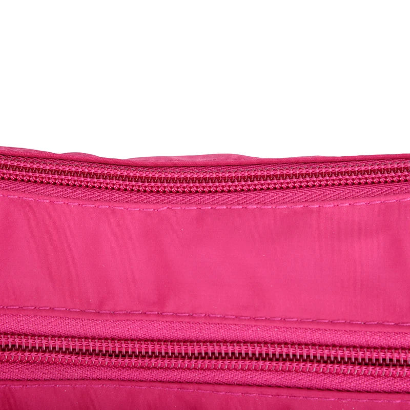 Yogodlns Oxford Waterproof Shoulder Bag Women Casual Crossbody Bag Multifunction Shopping Handbag Large Capacity Messenger Bag