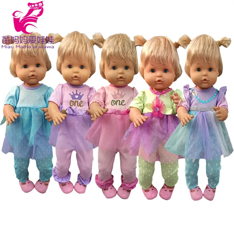 38 Cm Baby Doll Clothes for Nenuco Ropa Y Su Hermanita Dolls Clothes Accessory