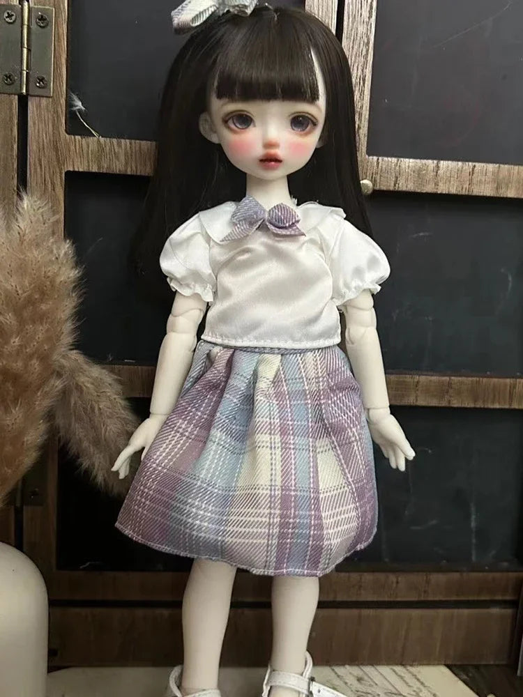 30cm Doll Clothes Accessories Casual Sweater Set 1/6 BJD Doll Outfit Set Girl Toy Gift