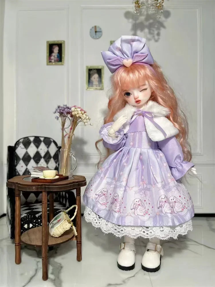 30cm Doll Clothes Accessories Casual Sweater Set 1/6 BJD Doll Outfit Set Girl Toy Gift