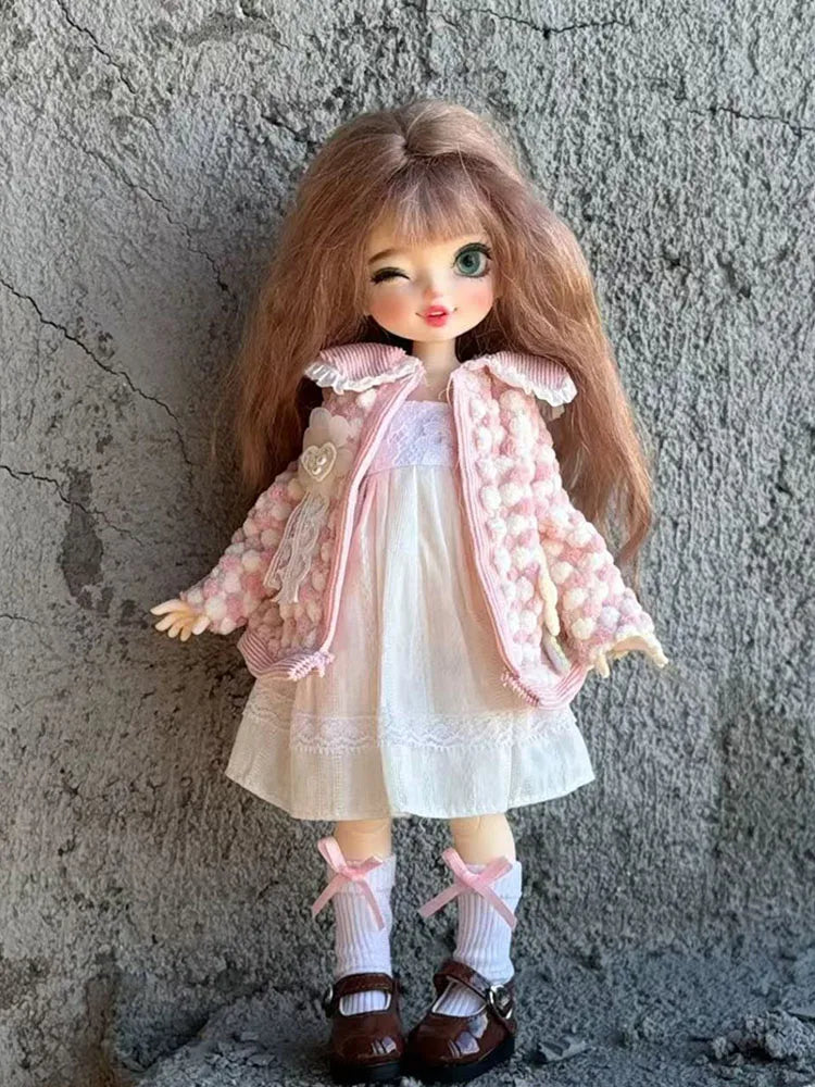 30cm Doll Clothes Accessories Casual Sweater Set 1/6 BJD Doll Outfit Set Girl Toy Gift