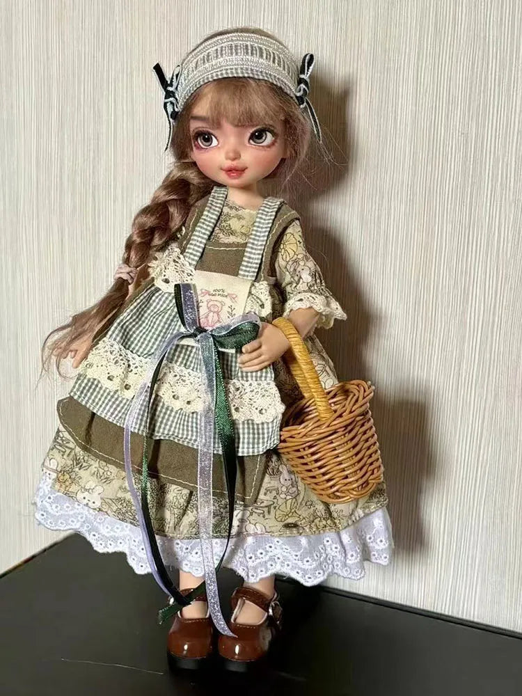 30cm Doll Clothes Accessories Casual Sweater Set 1/6 BJD Doll Outfit Set Girl Toy Gift