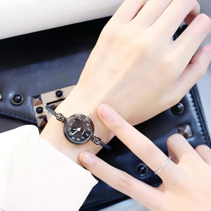 Fashion Luxury Women's Watch Gold Fine Strap Ladies Watch For Bracelet Montre Femme Female Wrist Watch Women Clock Relojes