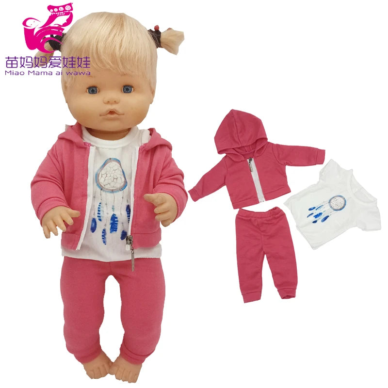 38 Cm Baby Doll Clothes for Nenuco Ropa Y Su Hermanita Dolls Clothes Accessory