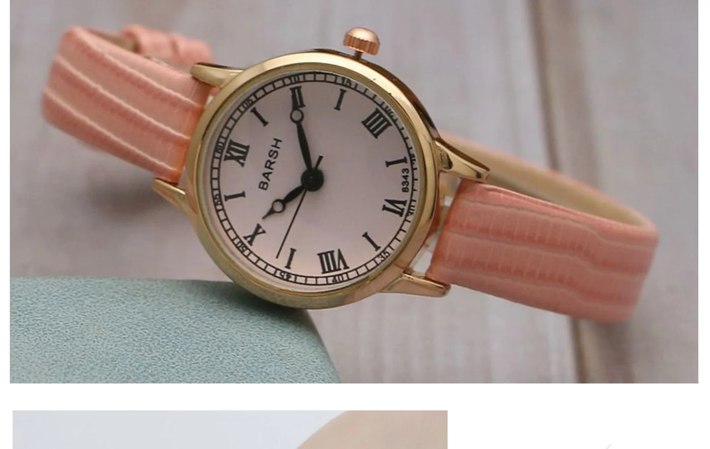 Fashion Student Watch Belt Watch Small Plate Light and Thin Student Exam Watch Women's Retro Quartz Wristwatch Relógio Feminino