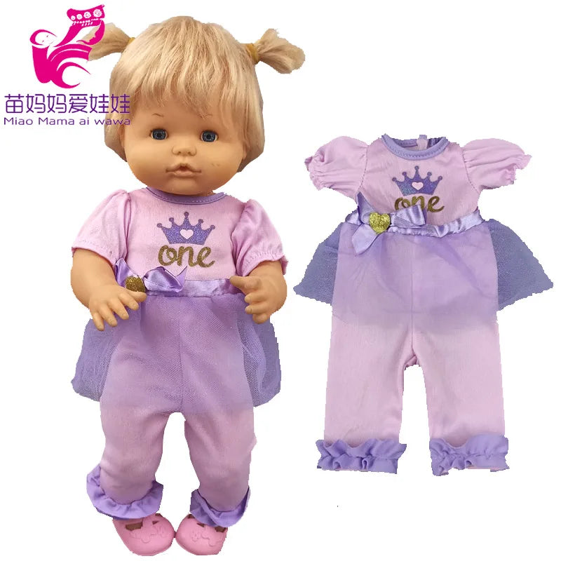 38 Cm Baby Doll Clothes for Nenuco Ropa Y Su Hermanita Dolls Clothes Accessory