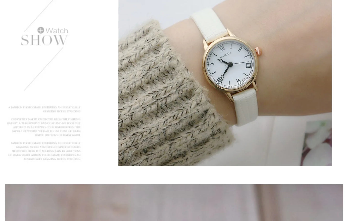 Fashion Student Watch Belt Watch Small Plate Light and Thin Student Exam Watch Women's Retro Quartz Wristwatch Relógio Feminino