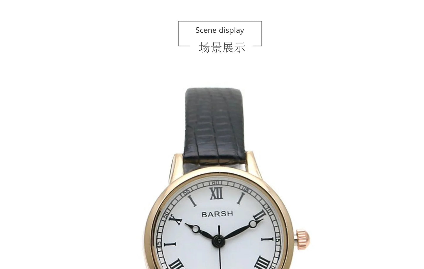 Fashion Student Watch Belt Watch Small Plate Light and Thin Student Exam Watch Women's Retro Quartz Wristwatch Relógio Feminino
