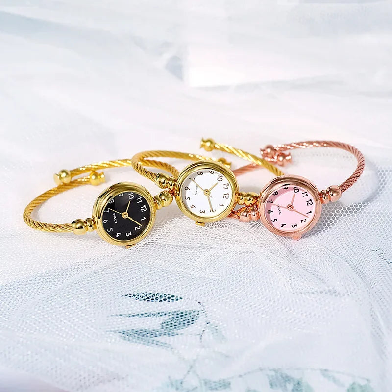 Fashion Luxury Women's Watch Gold Fine Strap Ladies Watch For Bracelet Montre Femme Female Wrist Watch Women Clock Relojes