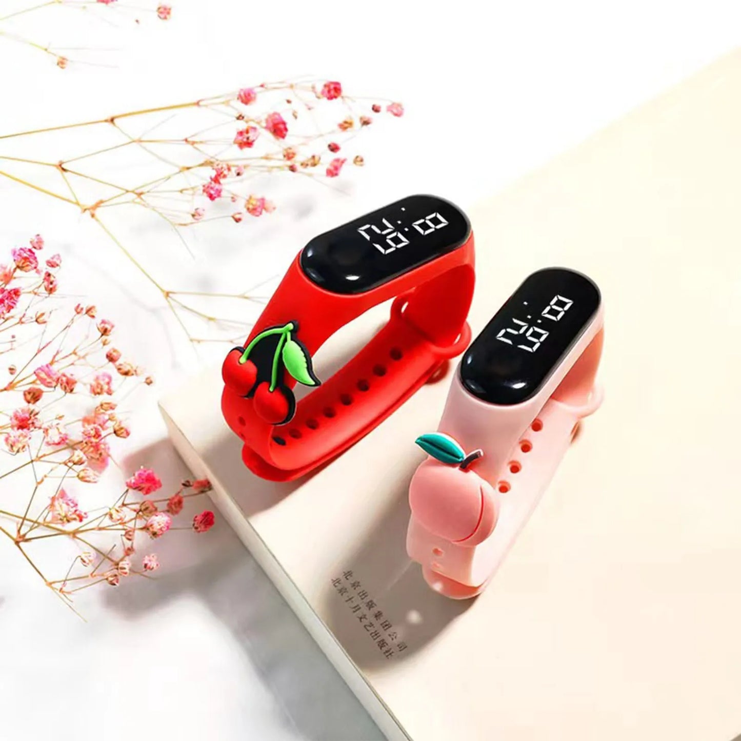 Kids Watches Cute Cartoon Waterproof Silicone Children Toddler Wrist Watch Children's Sport Watch Birthday Gift for Little Child