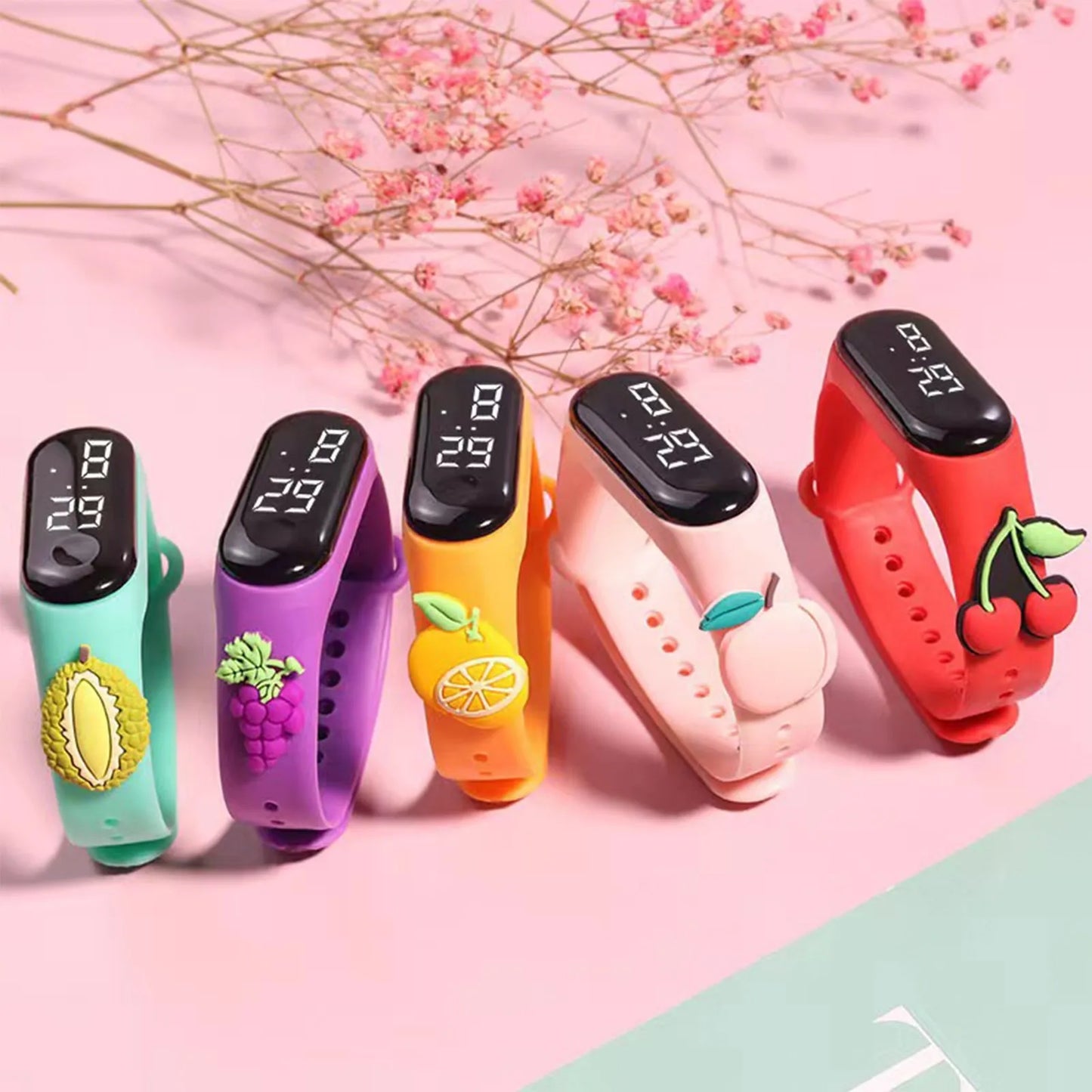 Kids Watches Cute Cartoon Waterproof Silicone Children Toddler Wrist Watch Children's Sport Watch Birthday Gift for Little Child
