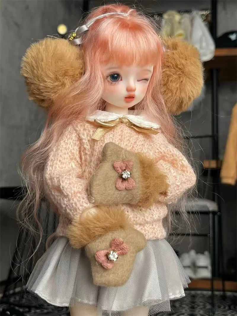30cm Doll Clothes Accessories Casual Sweater Set 1/6 BJD Doll Outfit Set Girl Toy Gift