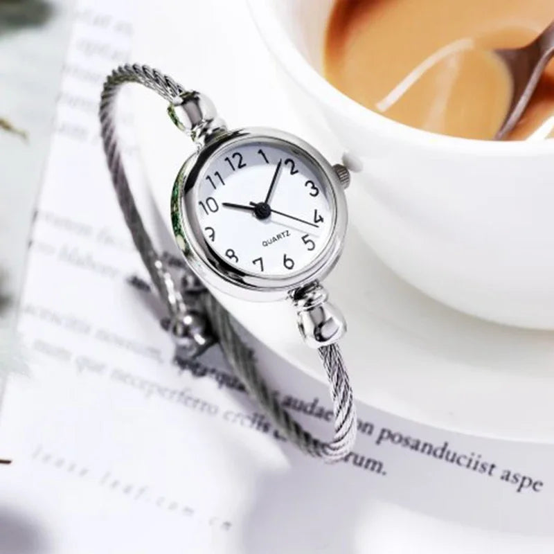 Fashion Luxury Women's Watch Gold Fine Strap Ladies Watch For Bracelet Montre Femme Female Wrist Watch Women Clock Relojes