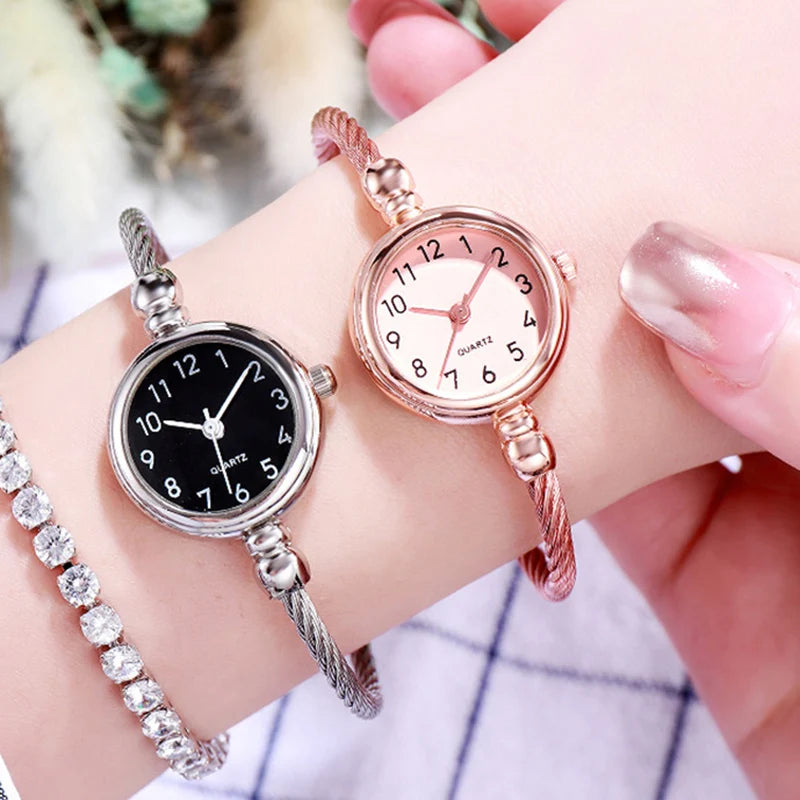 Fashion Luxury Women's Watch Gold Fine Strap Ladies Watch For Bracelet Montre Femme Female Wrist Watch Women Clock Relojes