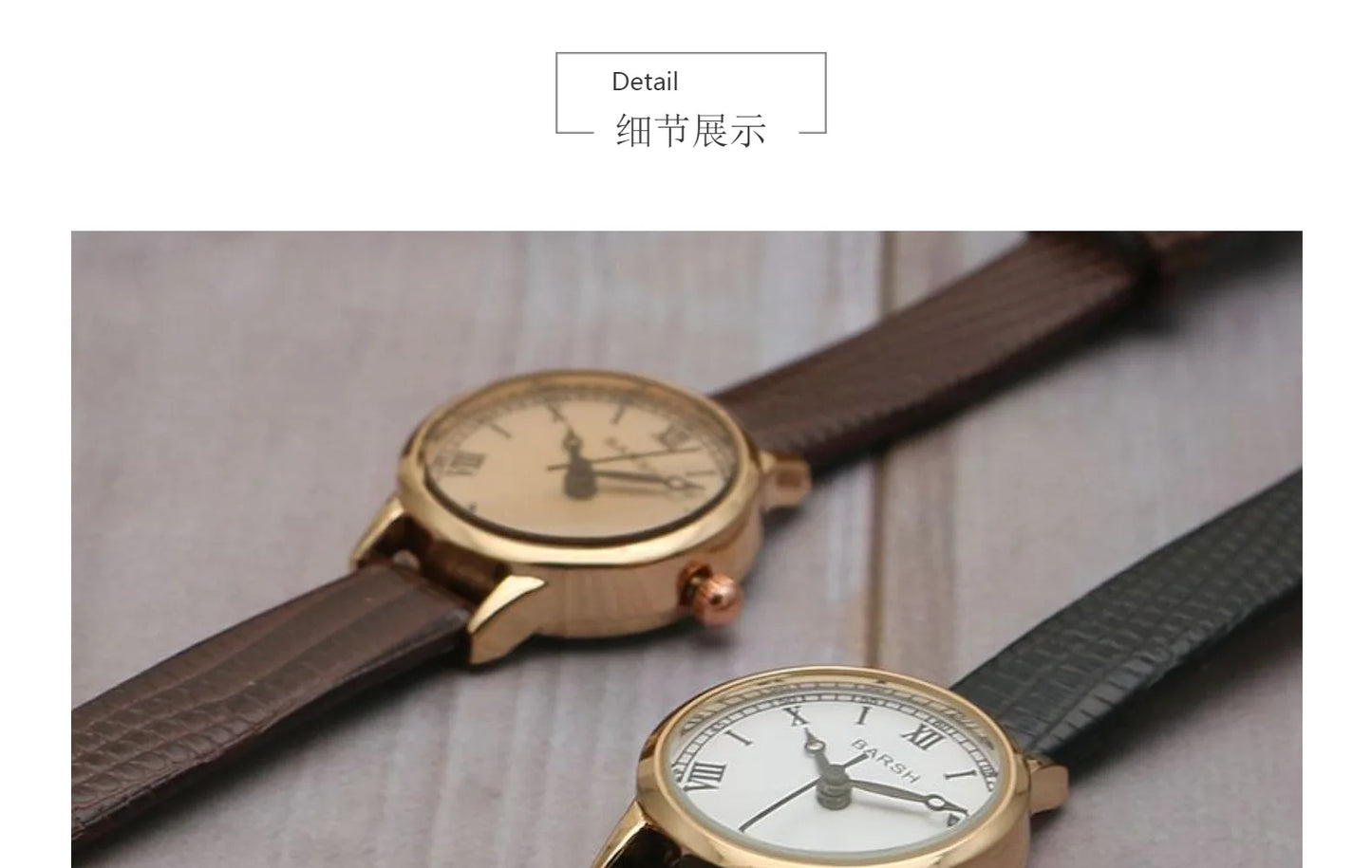Fashion Student Watch Belt Watch Small Plate Light and Thin Student Exam Watch Women's Retro Quartz Wristwatch Relógio Feminino