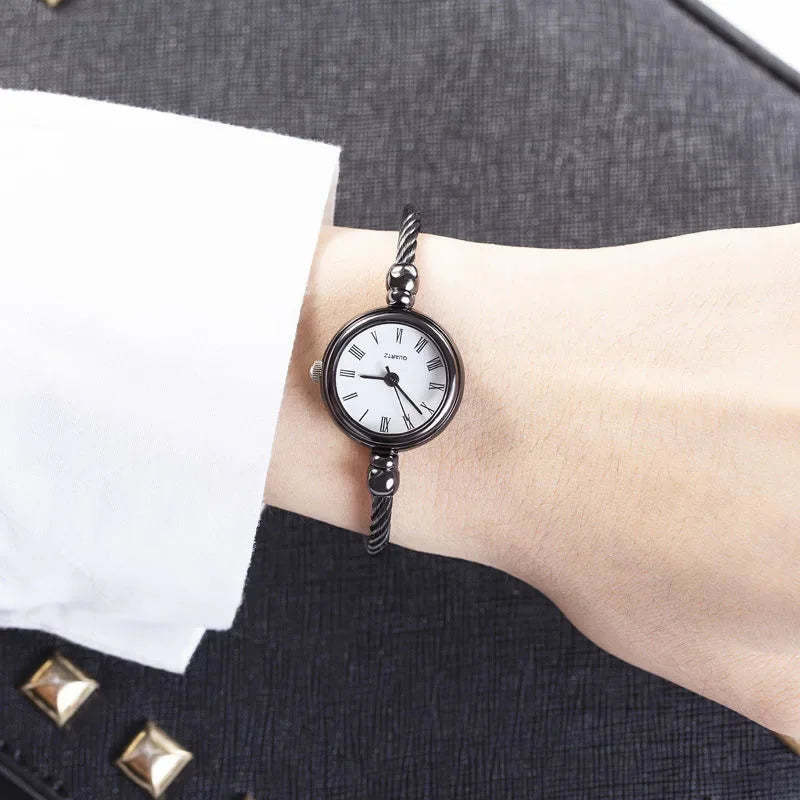 Fashion Luxury Women's Watch Gold Fine Strap Ladies Watch For Bracelet Montre Femme Female Wrist Watch Women Clock Relojes