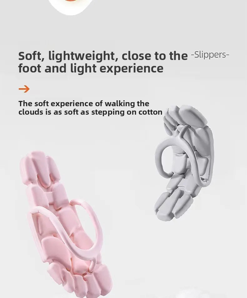 Beach Slides For Women Mens Beach Slippers Arch-Support Quick-Dry Foldable Slides For Business Trip Travel Garden Yoga Shower